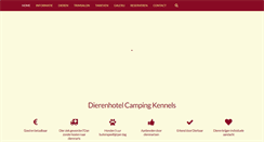 Desktop Screenshot of campingkennels.nl